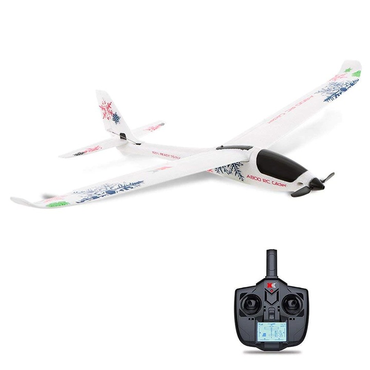 WLToys XK A800 RTF motoros siklómodell teljesen felszerelt, elektronikus stabilizátorral, szárnyfesztávolság 780 mm