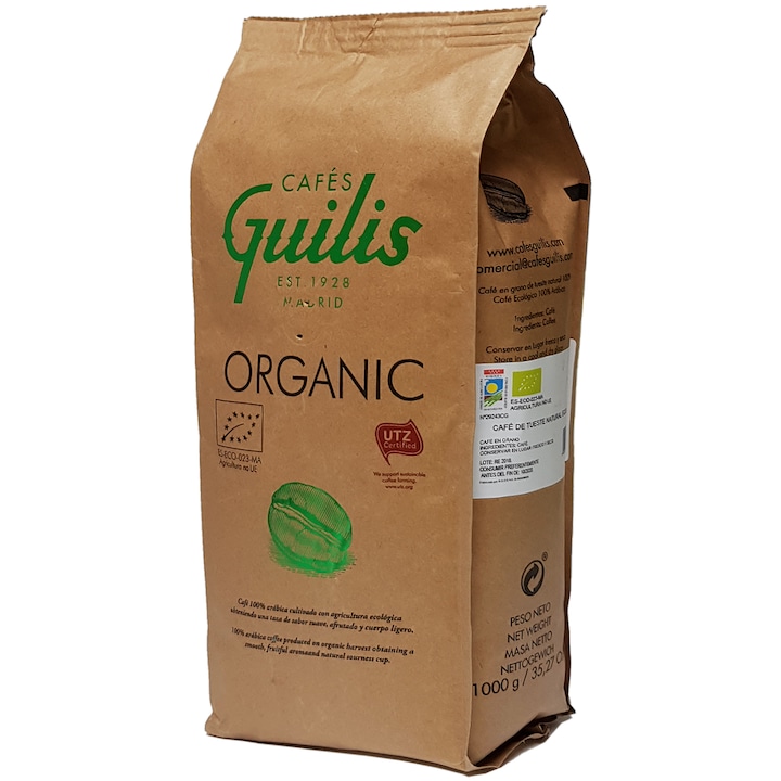 Szemes Kávé, Cafés Guilis, Arabica Organic, 1kg