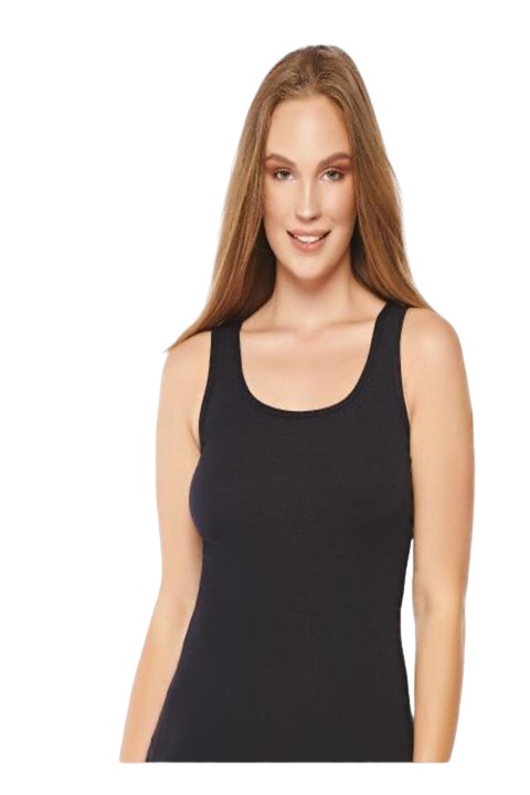 Maiou femei, Cataleea, bumbac, negru, Negru