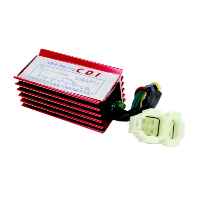 CDI rosu varianta 2 pentru scutere China, 4T, 50cc