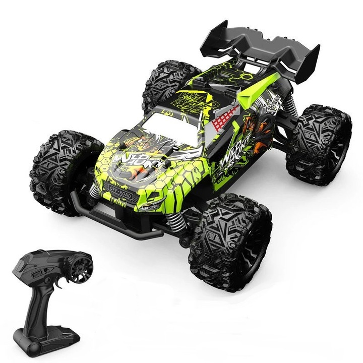 Wild Hunt Truggy RC Távirányítós autó, 2WD, sebesség 20 km/h, autonómia 20 perc, méretarány 1:20, 2,4 GHz