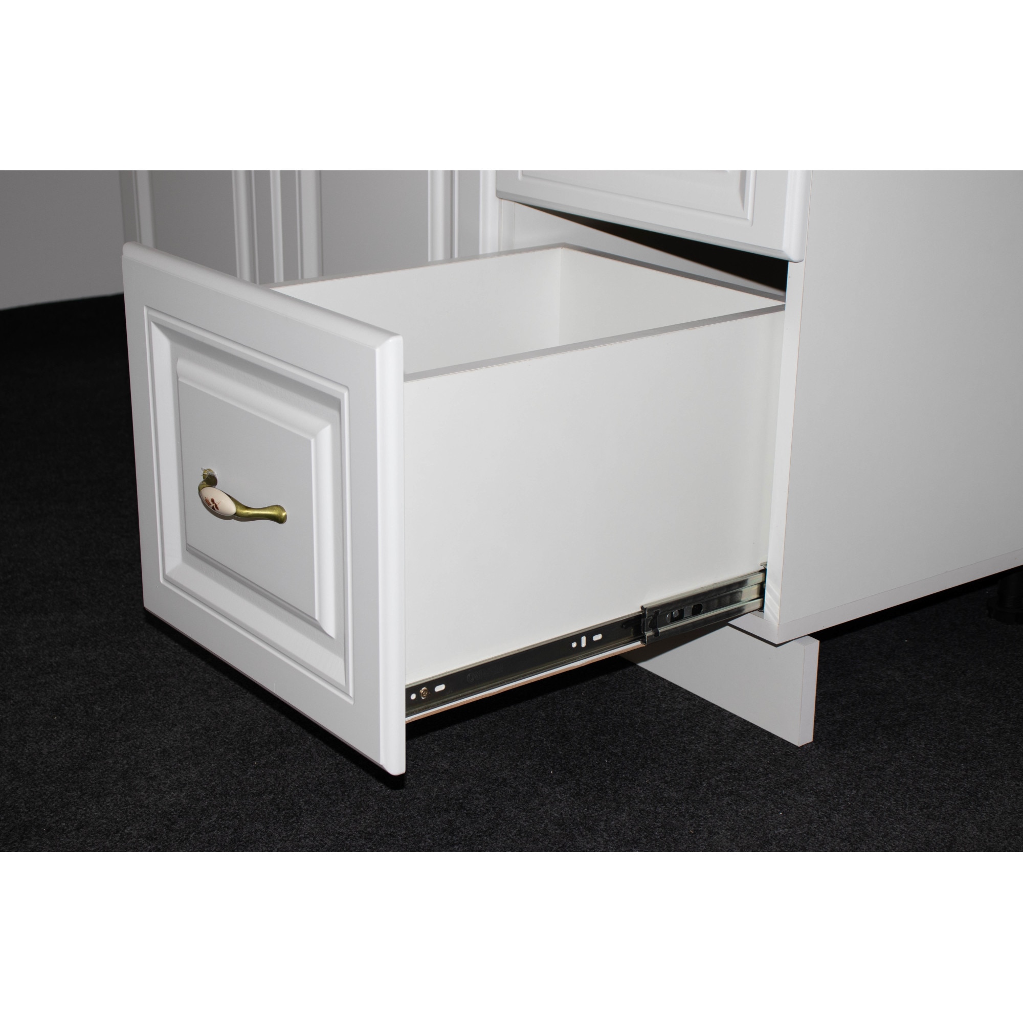 Mobila Bucatarie Mdf Alb Roma New 3,2m cu Blat termorezistent - eMAG.ro