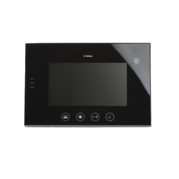 Videointerfon, VIDOS, 241 x 161 x 23 mm, Negru