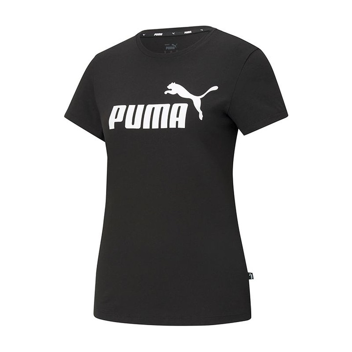Puma Essentials logós póló W 586774-01, fekete, 2XS