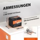 Baterie cu litiu LiFePO4, LiTime, Multifunctionala, 12V, 50Ah, Negru
