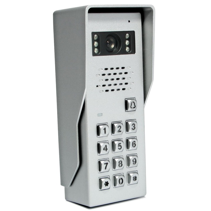 Kaputelefon, VIDOS, Alumínium, Ezüst