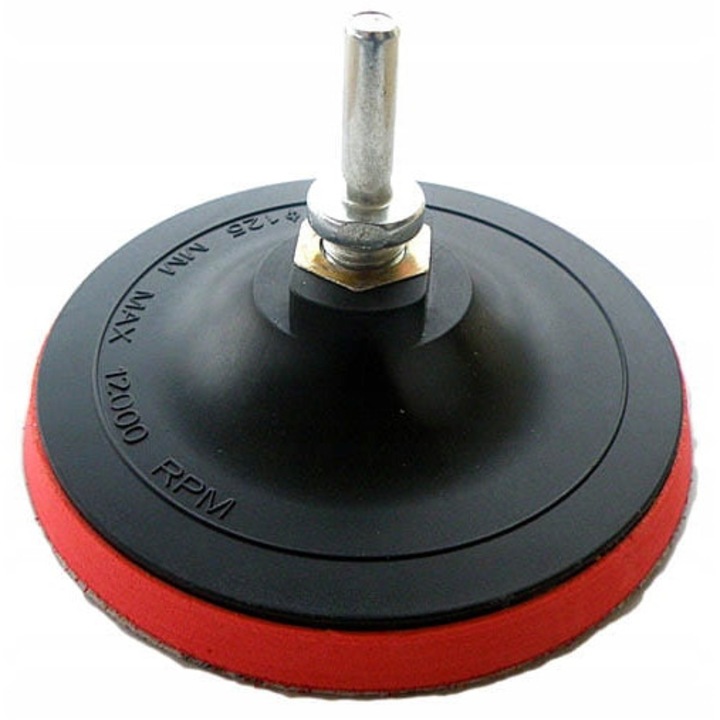 Disc elastic cu velcro Tediam, pentru slefuitor, 125 mm