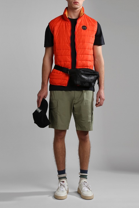 Napapijri, Salis normál fazonú pamutpóló, Fekete