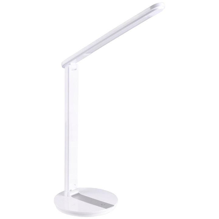 Lampa de birou LED, Orno, 385 mm, Lumina calda/neutra/rece, Alb