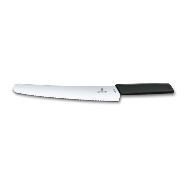 Cutit de patiserie, Victorinox, Inox, 26 cm, Negru