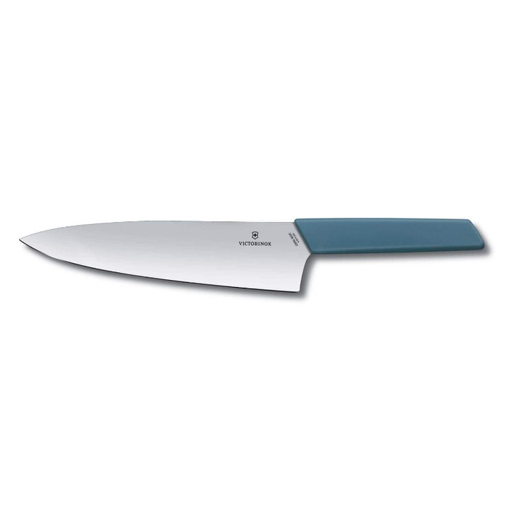 Cutit de bucatar, Victorinox, Inox, 20 cm, Albastru