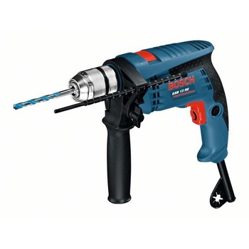 Masina de gaurit cu percutie Bosch Professional GSB 13 RE, valiza, set 4 burghie Multiconstruction Masina de gaurit cu percutie Bosch Professional GSB 13 RE, valiza, set 4 burghie Multiconstruction
