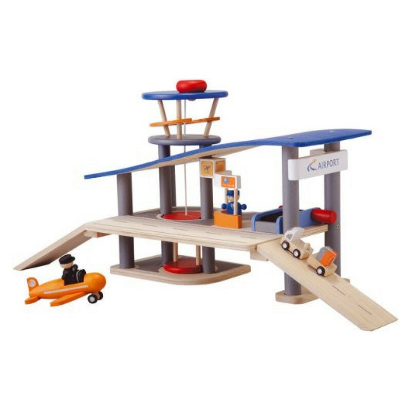 Aeroport din lemn ecologic, PlanToys