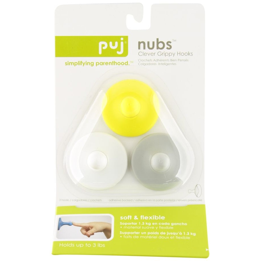 Set 3 agatatoare pentru prosop si alte accesorii, Puj, 3 piese