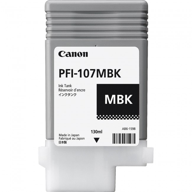 Cartus Canon PFI-107, Negru Mat