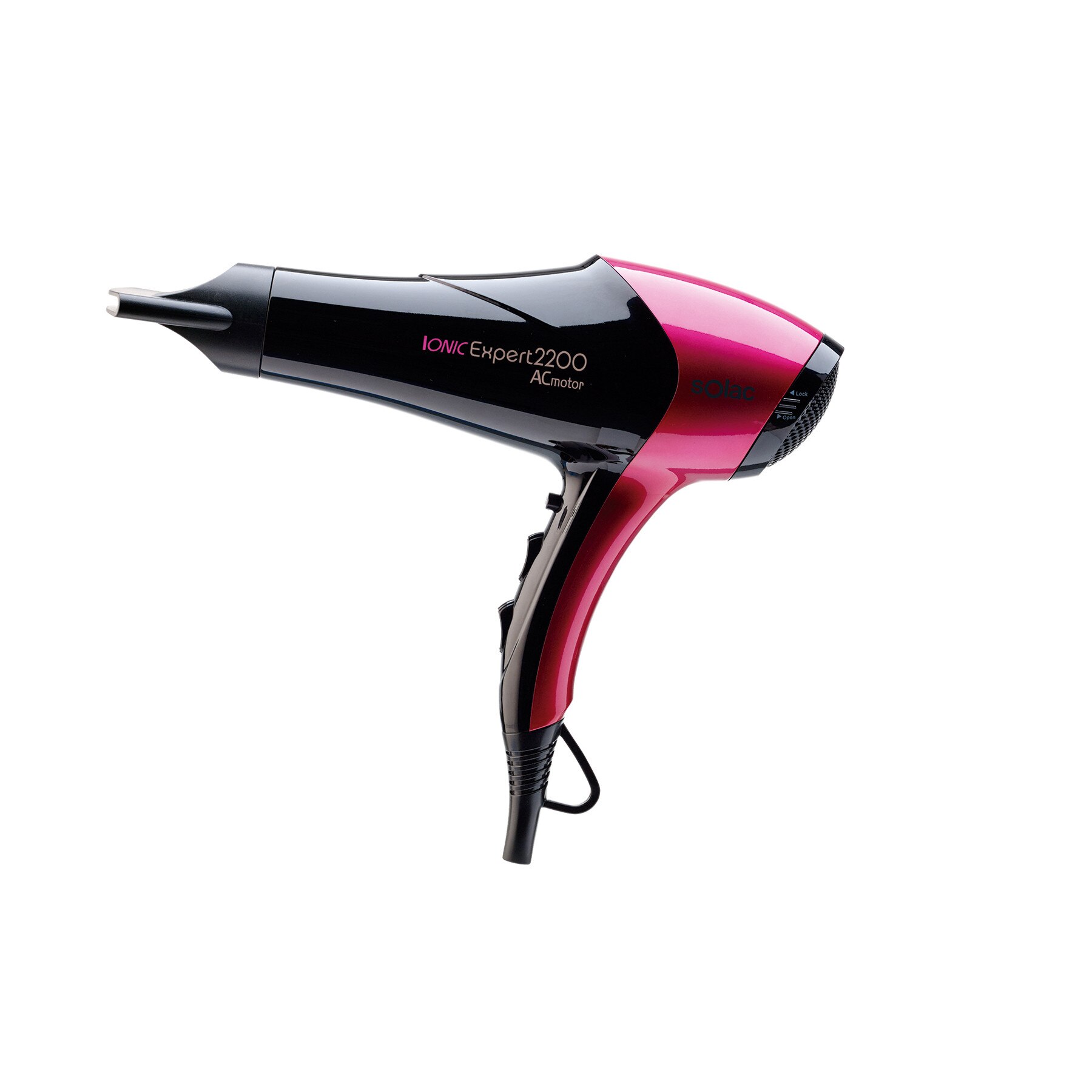 Uscator de par Ionic cu motor AC 2200 W, Solac, SP7162