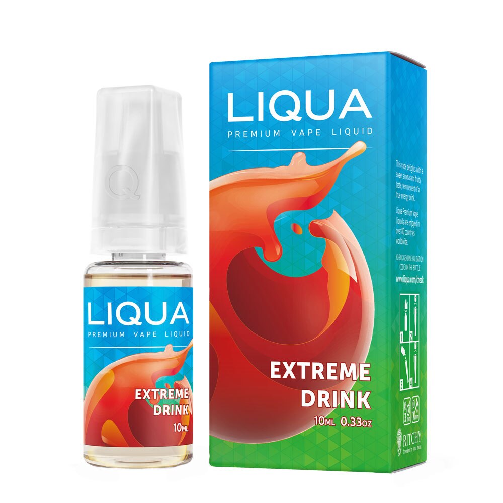 Lichid pentru Tigara Electronica Liqua Elements, 10ml, Extreme Drink, 0 mg - Fara Nicotina