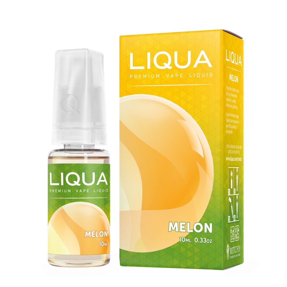 Lichid pentru Tigara Electronica Liqua Elements, 10ml, Melon, 0 mg - Fara Nicotina