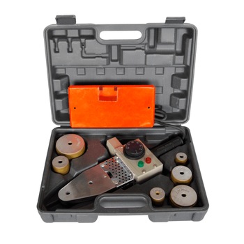 Trusa electrica pentru lipit tevi polipropilena Energo PP 20-63, cutie din plastic Trusa electrica pentru lipit tevi polipropilena Energo PP 20-63, cutie din plastic