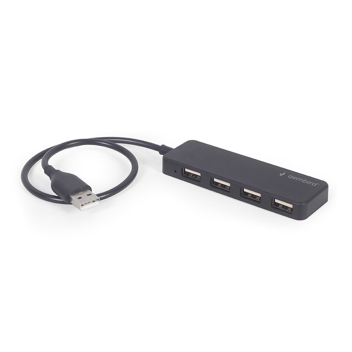 Gembird - UHB-U2P4-06 4-portos USB2.0 HUB Black