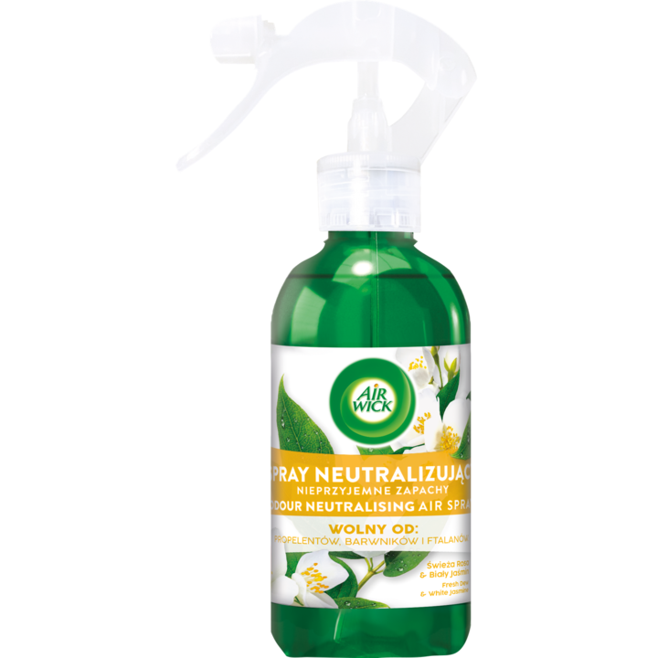 Szobafrissítő, Air Wick, rózsa és jázmin, 237 ml