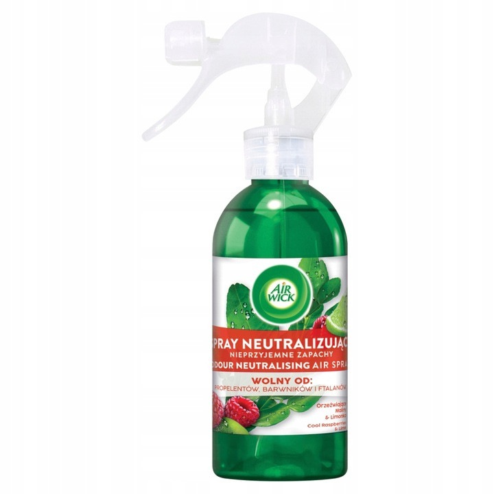 Air Wick Active Fresh Málna és Lime Légfrissítő spray 237ml