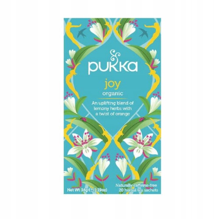 Чай, Pukka, Joy, Organic, 20 пакетчета