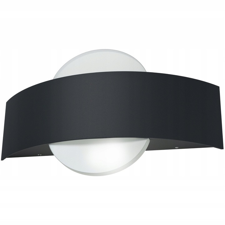 LED аплик Ledvance външна, Алуминий, Тъмно сиво