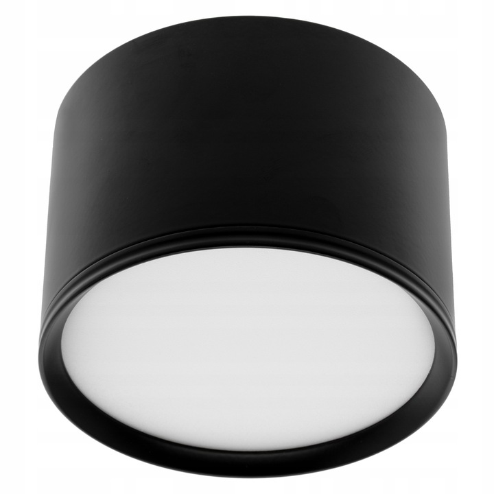 LED mennyezeti lámpa, ROLEN, Alumínium, 7W, 4000K, 7cm, Fekete