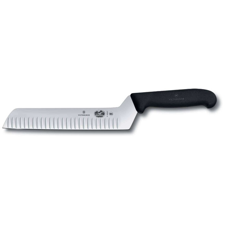 Cutit pentru unt, Victorinox, Otel inoxidabil, 21 cm, Argintiu/Negru