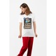 Tricou pentru dama personalizat, Alb, carte HearthStone - Street Sweeper, 2XL