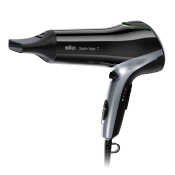 Uscator de par, Braun, Satin Hair HD710, 2200W, Negru