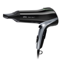 Uscator de par, Braun, Satin Hair HD710, 2200W, Negru