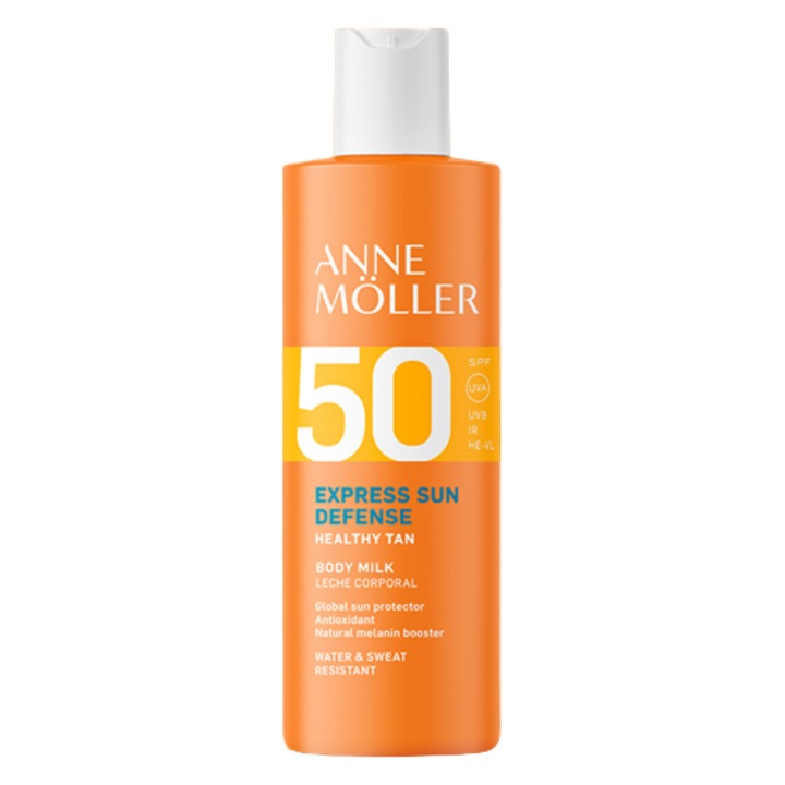 Lapte protector si hidratant pentru corp cu protectie solara ridicata Anne Möller EXPRESS SPF50 175 ml