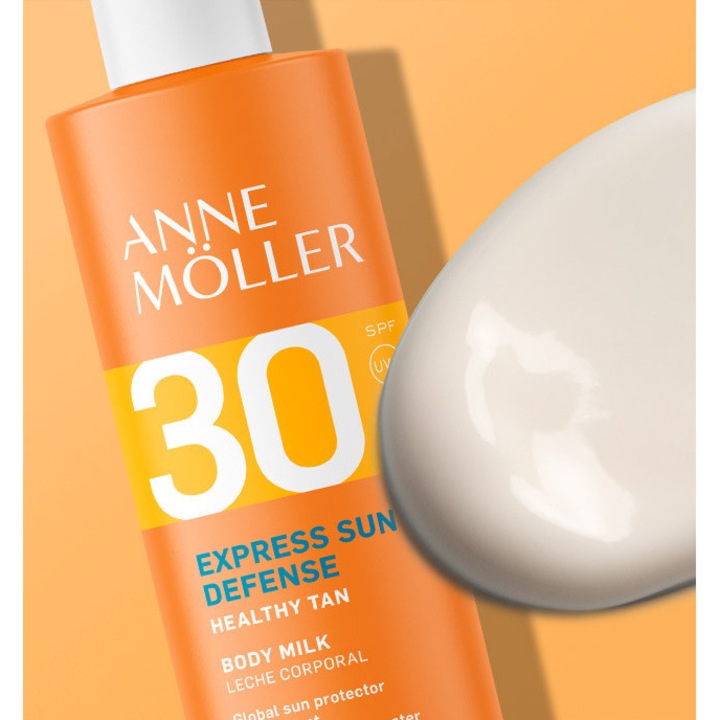 Lapte protector si hidratant pentru corp cu protectie solara ridicata Anne Möller EXPRESS SPF50 175 ml