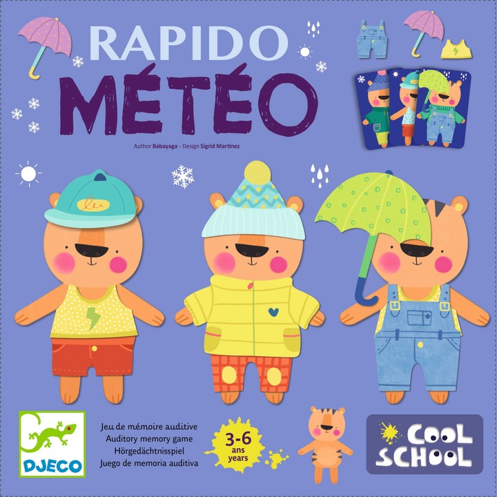 Rapido Meteo, joc de memorie