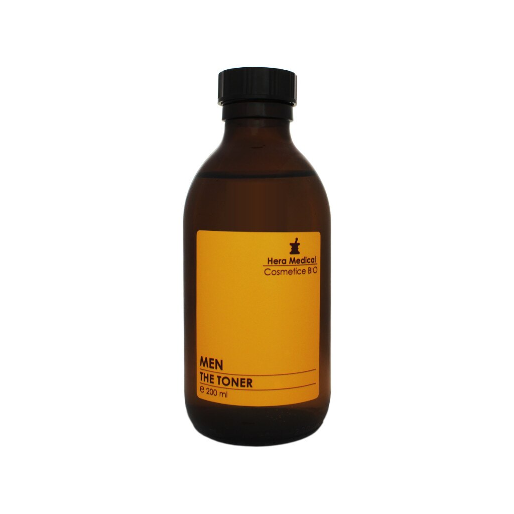 Lotiune tonica faciala pentru barbati, Hera Medical Cosmetice BIO, 200 ml