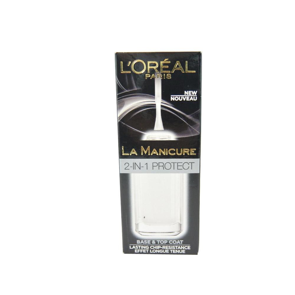 Lac de unghii protector L'Oreal La Manicure 2-In-1 Protect