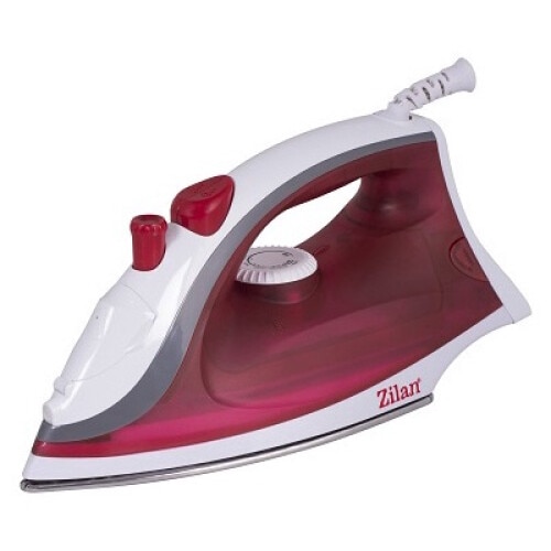 Fier de calcat talpa inox ZILAN ZLN-8410, 1600W, Alb/ Rosu