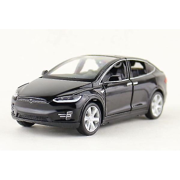 Количка TESLA, Макет, Метална, Със светлини и звуци, Подвижни врати ...