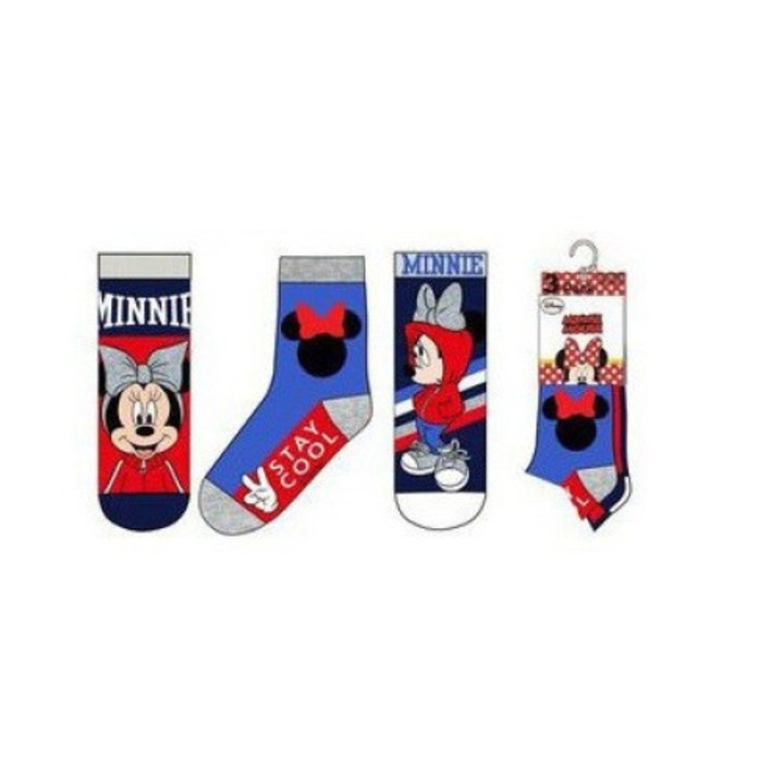 3 par gyermek zokni szett, Jorg, Disney Minnie, Tobbszinu, Többszínű, 31-34 EU