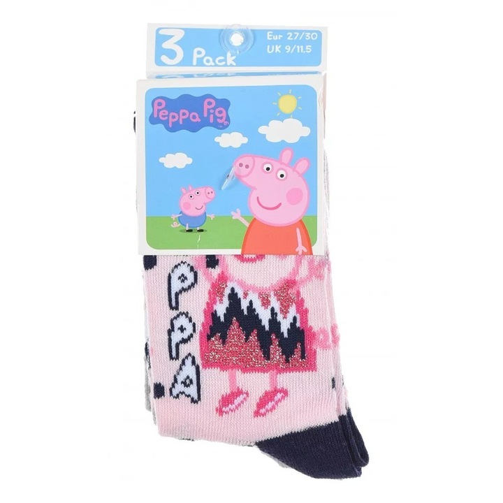 Peppa malac gyerek zokni 31/34