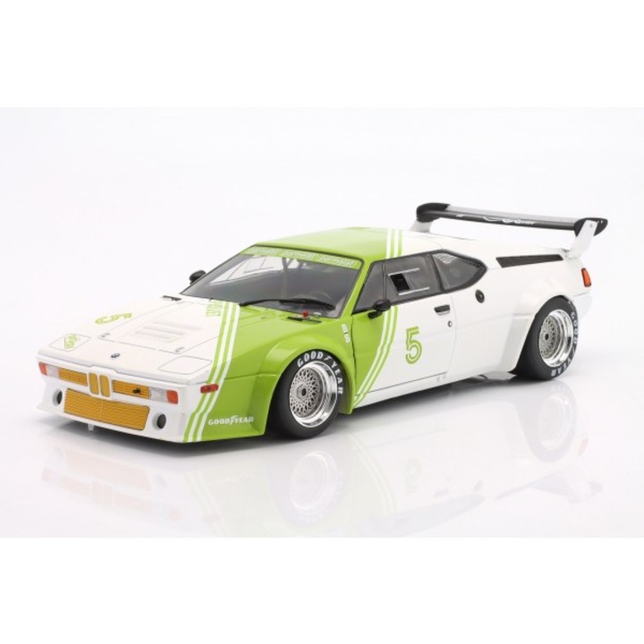 Macheta BMW M1 Procar alb/verde - 1/18 Werk83