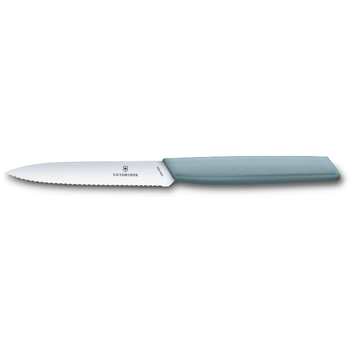 Univerzális kés, Victorinox, Rozsdamentes acél, 10cm, Kék