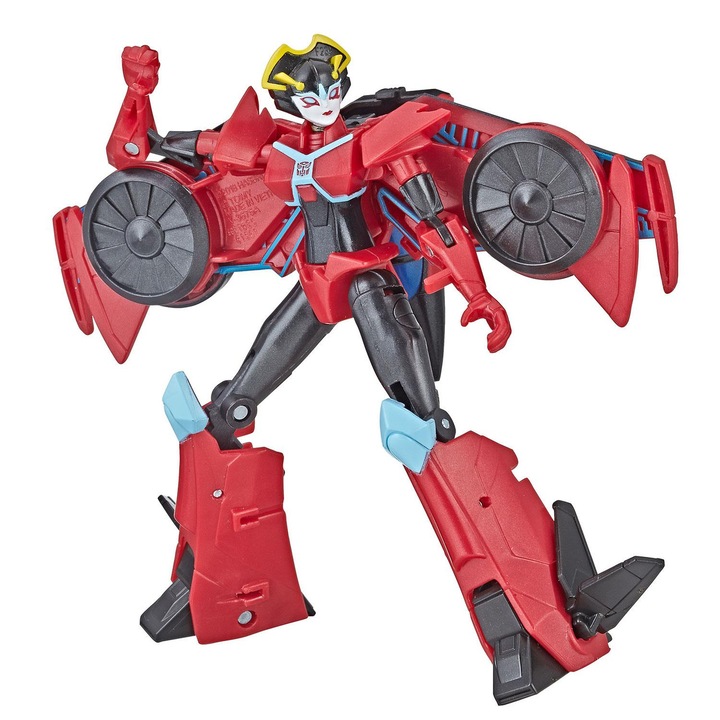 Фигурка Transformers, Bumblebee Cyberverse Adventures Cyclone Strike, червен, 17 см, 6+ години