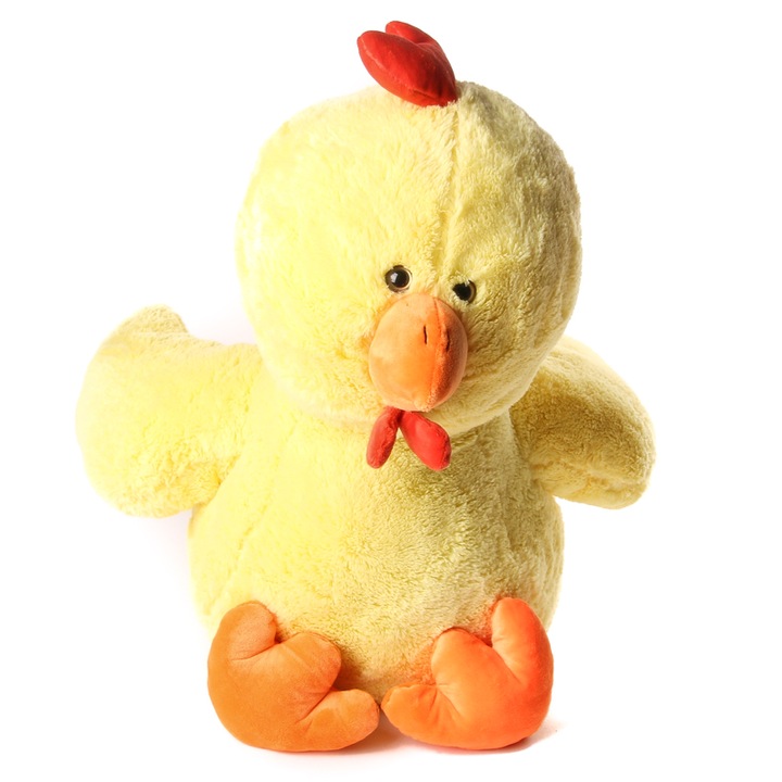 Pui de plus, W-web, 64 cm, Galben