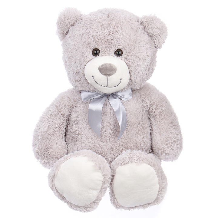 Gregory - szürke plüss maci - 80cm