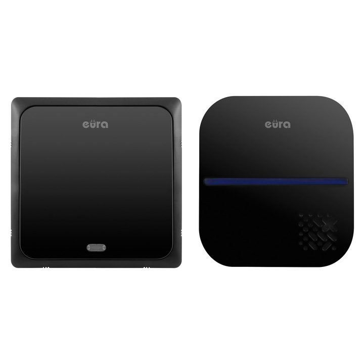Sonerie, Eura, Wireless, 100m, Negru
