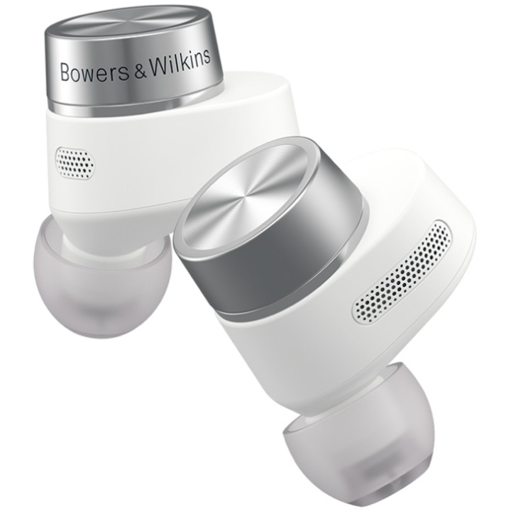 Слушалки In-Ear Bowers & Wilkins PI7 S2, True Wireless, Bluetooth, Микрофон, Бял