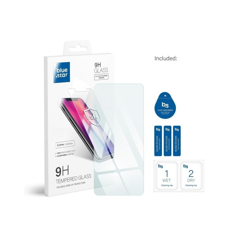 Folie Sticla Securizata Bluestar Dreapta Compatibila Cu Honor X7 / X7a, Duritate 9h, Transparenta